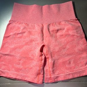 NVGTN pink camo shorts